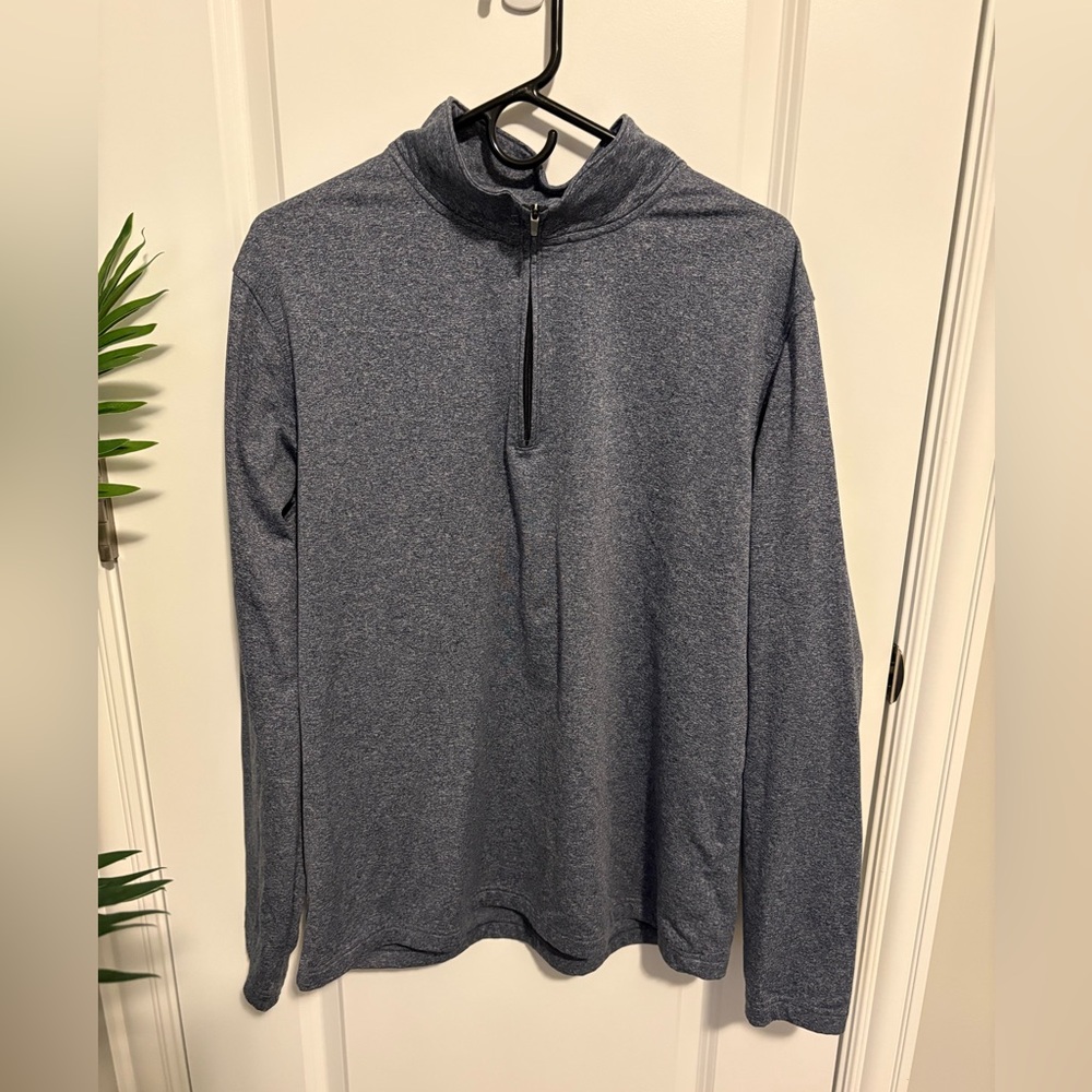 Apt. 9 Men's Blue Zip-Up Sweater